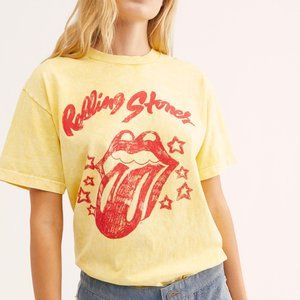 #18❤️ NWT Daydreamer Rolling Stones Tongue & Stars Tee